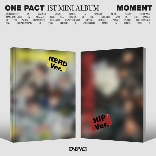 [SET] ONE PACT 1st Mini Album - MOMENT (SET Ver.) 2CD