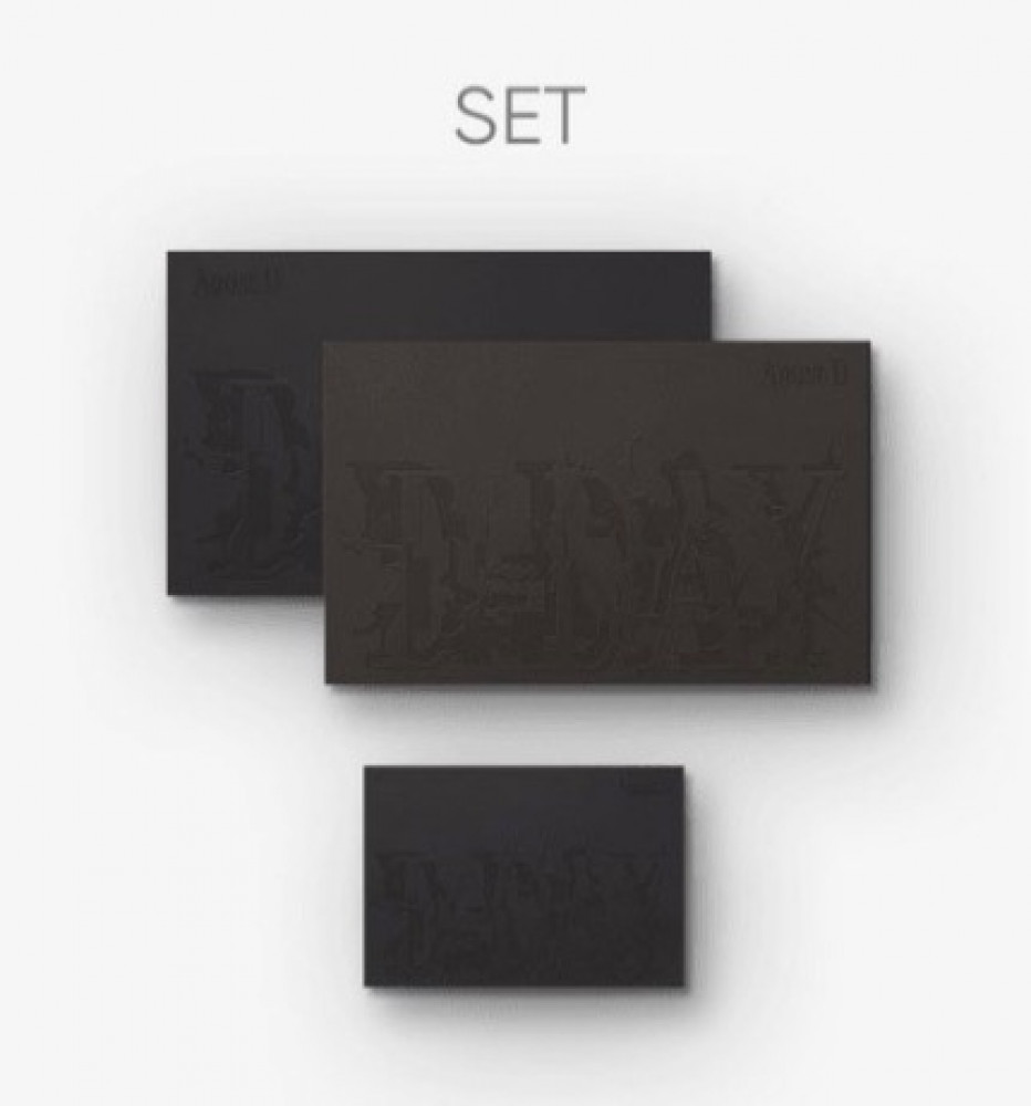 [Weverse Shop Gift][3SET] SUGA (Agust D) Solo Album - D-DAY (SET Ver.) 2CD + Weverse Albums ver