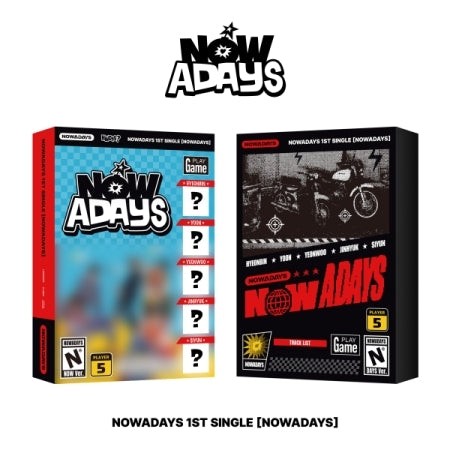 [SET] NOWADAYS 1st Single Album - NOWADAYS (SET Ver.) 2CD + 2Poster