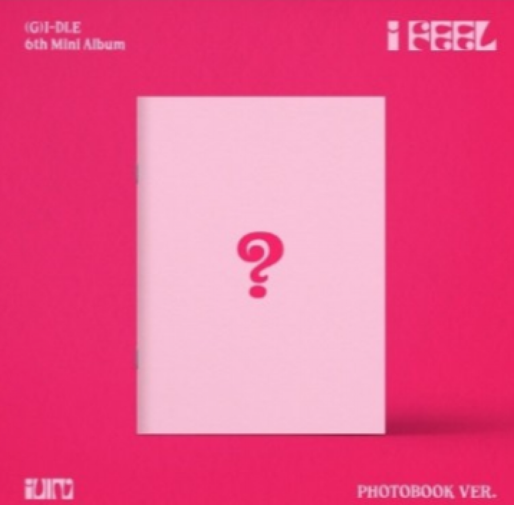 [PhotoBook Ver] (G)I-DLE 6th Mini Album - I feel (PhotoBook Ver.) CD + Poster
