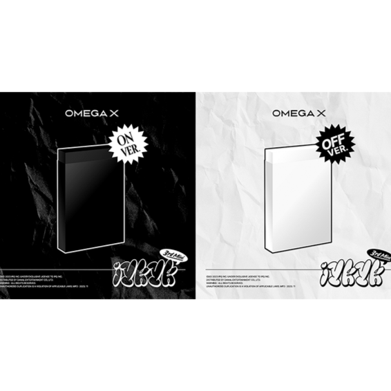 [SET] OMEGA X 3rd Mini Album - IYKYK (SET Ver.) 2CD
