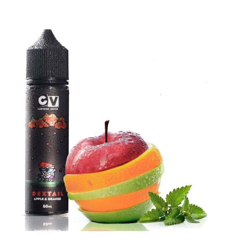 نكهة فيب تفاح برتقال  من سي في - CV Dextail Apple & Orange - 60ml
