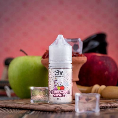 نكهة سولت سي في تفاحتين ايس CV – Double Apple Shisha ICE (30ML) 30mg (SALT)