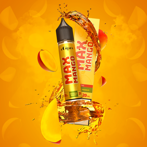 نكهة سولت ماكس مانجو تروبيكال مانجو ECIGARA MAX MANGO Tropical Mango
