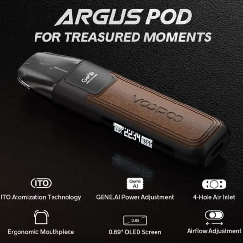 جهاز سحبة ارجوس بود من فوبو ARGUS Pod System Kit 20W by Voopoo