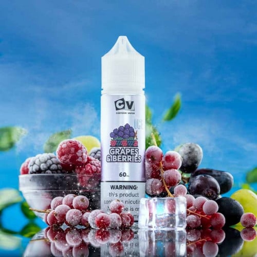 نكهة فيب عنب مع توت مشكل بارد CV – Grapes and Berries ICE