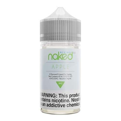 نكهة فيب تفاح من نيكد APPLE BY NAKED 100 MENTHOL 60ML