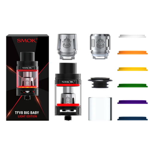 تانك TFV8 بيج بيبي مضئ - Smok TFV8 Big baby Light Edition Tank