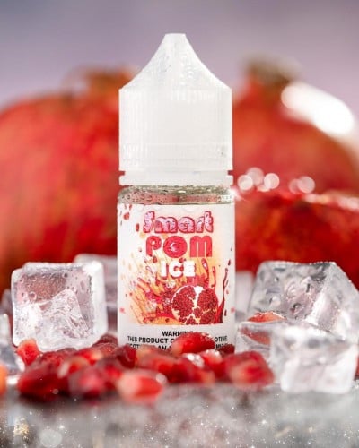 نكهة سولت سمارت رمان باردة الجديدة ( لذيذة )  SMART POM Ice