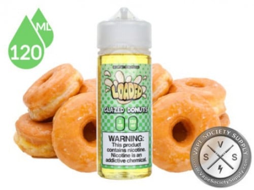 نكهة فيب لوديد الشهيرة دونات Loaded Glazed Donut - 120ML