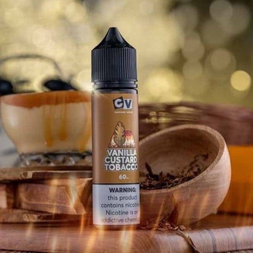 نكهة سي في فانيلا كاسترد توباكو 60 مل - CV  VANILLA CUSTARD TOBACCO