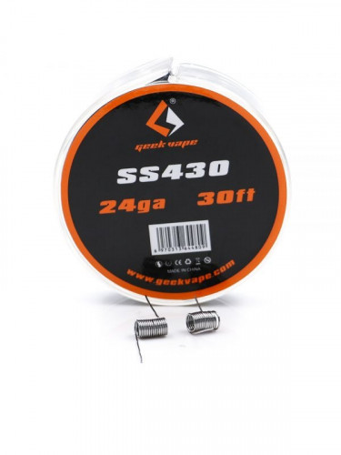 سلك كويلات - GeekVape SS430 - 24GA 30ft