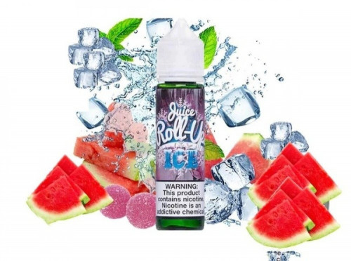 نكهة فيب بطيخ بارد منعش رول ابز الاصدار الجديد Roll upz Watermelon Punch Ice