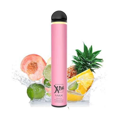 سحبة جاهزة اكسترا ماكس خوخ اناناس بالليمون 2500 موشة XTRA MAX - PEACH PINEAPPLE LEMONADE