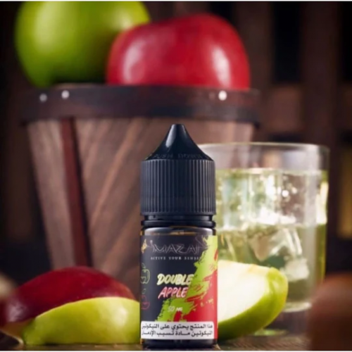 نكهة سولت مزاج تفاحتين MAZAJ Double Apple Salt Nic