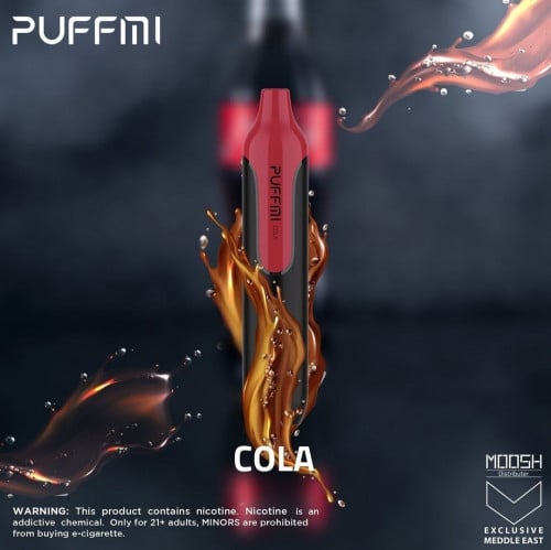 سحبة جاهزة بنكهة كولا - VAPORESSO - PUFFMI 1500 PUFFS ( COLA )