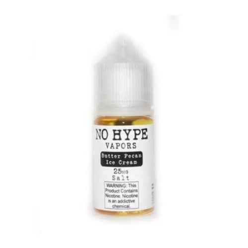 نكهة سولت نو هايب بوتر بيكان ايس كريم NO HYPE VAPORS BUTTER PECAN ICE CREAM