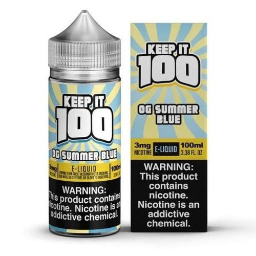 نكهة فيب كيب ات 100 مل  Keep It 100 OG Summer Blue