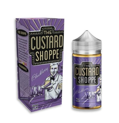 نكهة فيب بلاك بيري 100 مل BLACKBERRY BY THE CUSTARD SHOPPE