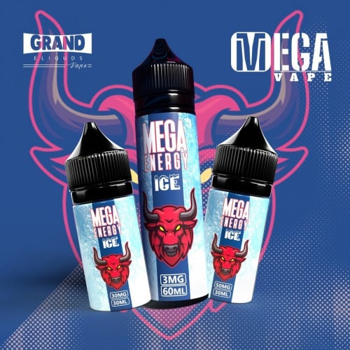 نكهة فيب ميجا مشروب طاقة آيس 60 مل mega energy ice