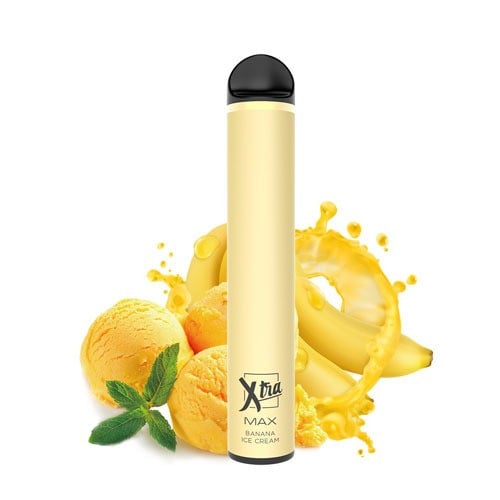 سحبة جاهزة اكسترا ماكس موز بالايسكريم 2500 موشة XTRA MAX -BANAN ICE CREAM