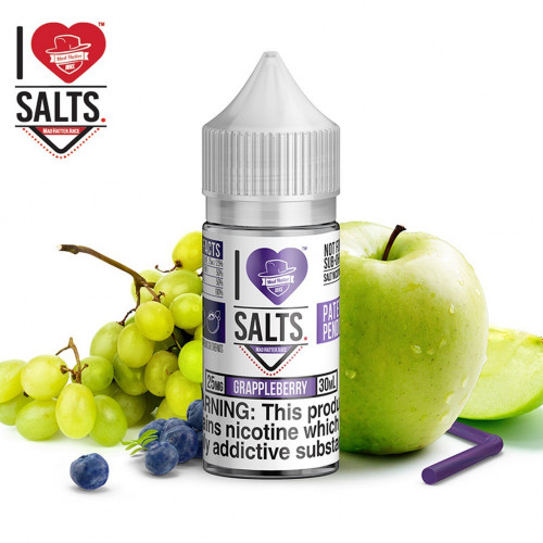 نكهة سولت عنب تفاح - سولت - I Love SALTS GRAPPLEBERRY