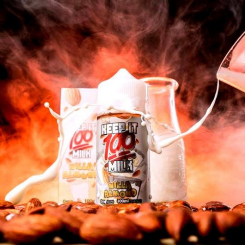 نكهة فيب كيب ات حليب اللوز Keep it 100 - Nilla Almond - Vape Juice