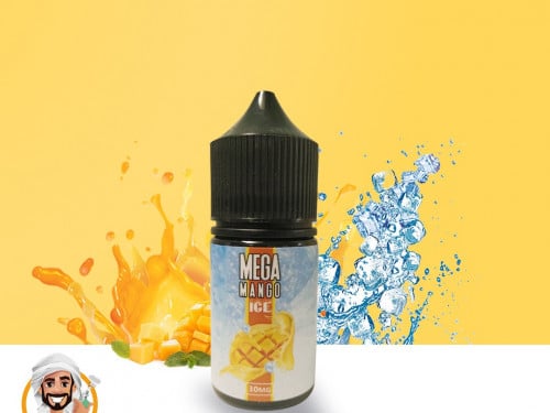 نكهة سولت مانجو بارد من ميجا  MEGA ICE MANGO