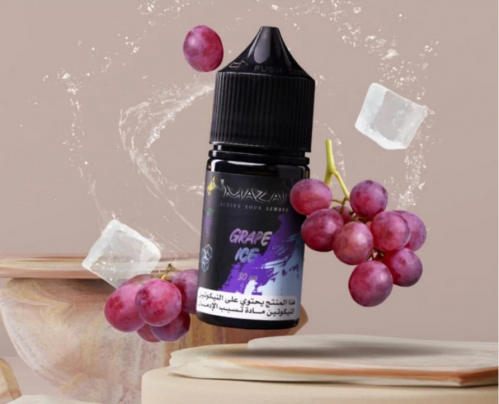 نكهة سولت مزاج عنب ايس Mazaj Grape ICE Salt Salt Nic