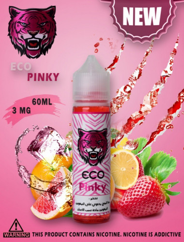 نكهة فيب بطعم الفواكة الاستوائية الباردة بديلة هاواي دريم ECO PINKY ICE 60ML