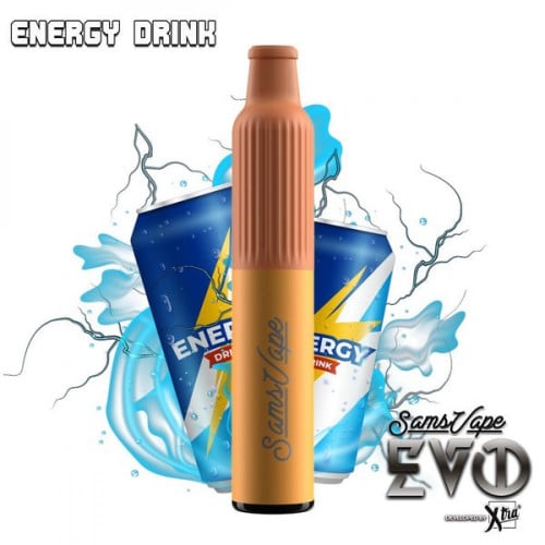 سحبة جاهزة بنكهة مشروب الطاقة ايفو من سامز فيب 2000 موشة Evo Samsvape Energy Drink