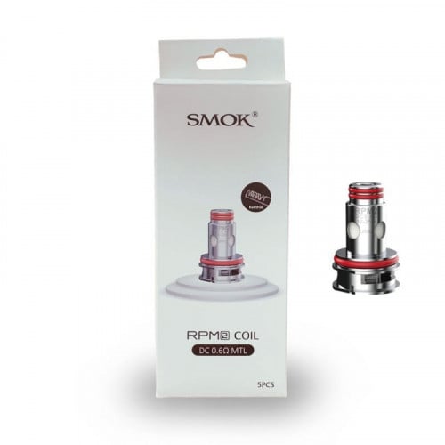 كويلات ار بي ام 2 0.6 ام تي ال SMOK RPM 2 DC 0.6 OHM MTL MESH COIL 5PC