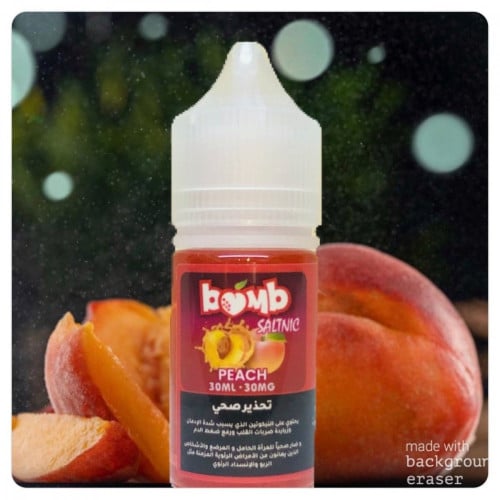 نكهة سولت بومب خوخ BomB Peach