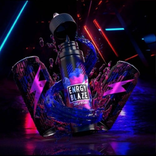 نكهة شراب الطاقة ميكس توت ايس وعادي - SAMS VAPE - ENERGY BLAZE- 60ML