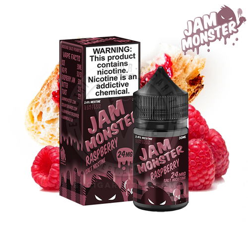 نكهة سولت جام مونستر توت Jam Monster Raspberry Salt