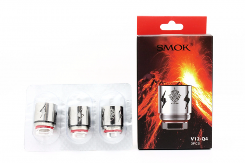 SMOK TFV12 V12-Q4 CORE REPLACEMENT COILS 3PCS (PACK OF 3)