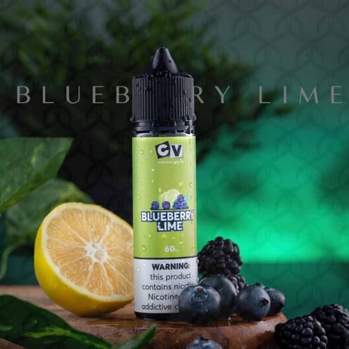 نكهة فيب التوت الأزرق مع الليمون سي في - CV Sour puff BLUEBERRY LIME