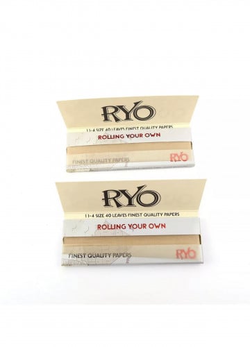 ورق لف ريو بني وسط ، RYO Rolling Paper