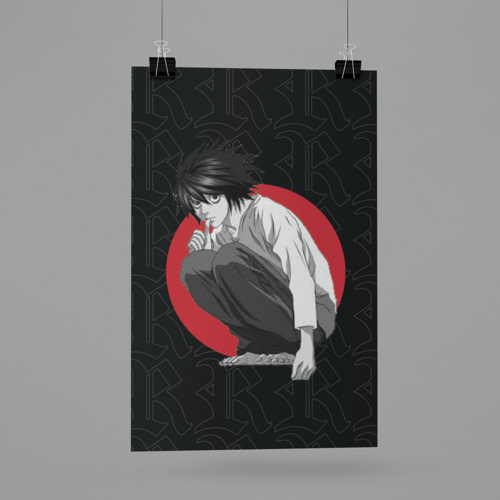 Death note anime poster design : r/PosterArt