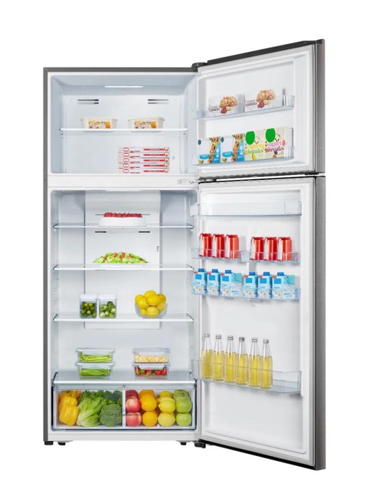 ثلاجة كرفت بابين فضي غامق 546 لتر 19.9 قدم إنفرتر CRK129SINV