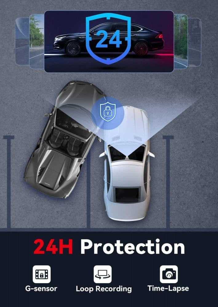 DDPAI Z50 Car Dash Cam with GPS and 4K HD Photography