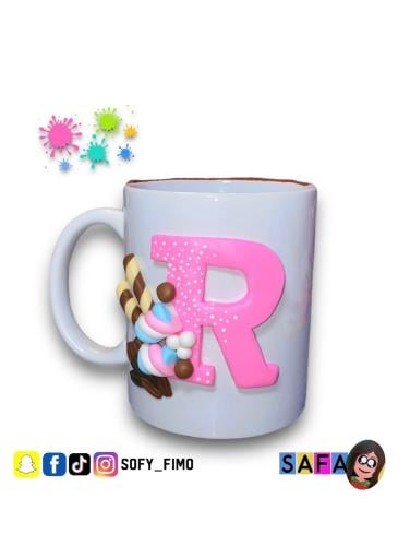 كوب حرف R