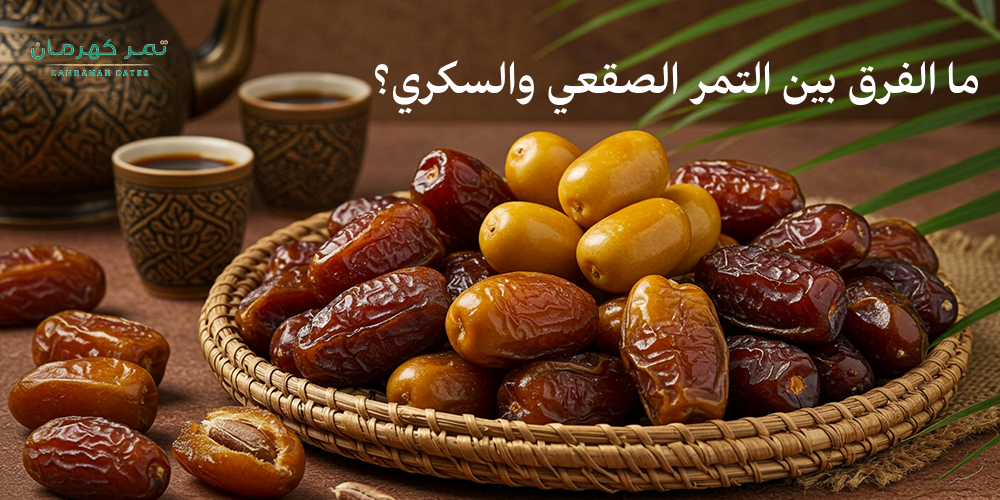ما الفرق بين التمر الصقعي والسكري؟