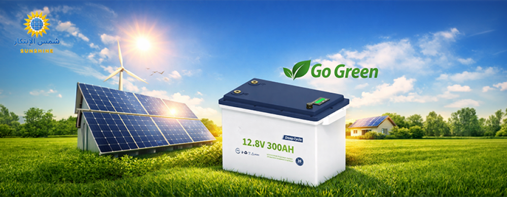 انواع بطاريات الطاقة الشمسية