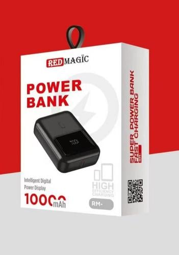 باور بنك صغير الحجم بقوة 10000 مللي أمبير للشحن السريع