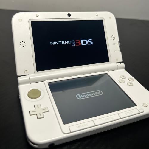 3ds XL/LL الكبير ابيض