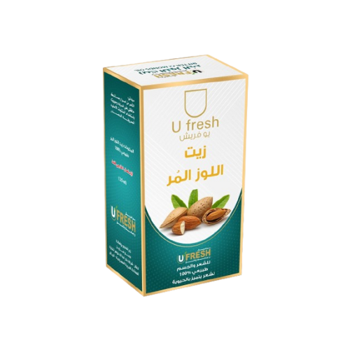 زيت اللوز المر للشعر والجسم 125 مللي من يوفريش