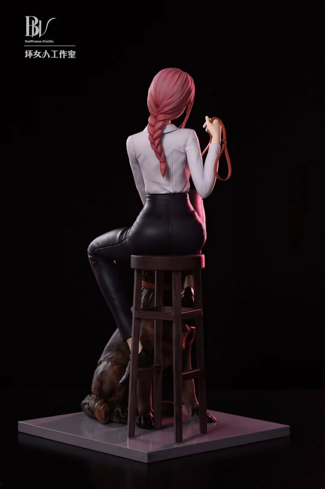 【In Stock】BadWoman Studio Chainsaw Man Makima Resin Statue-ex version