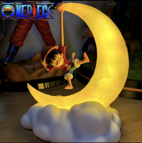 One piece Luffy Light Moon