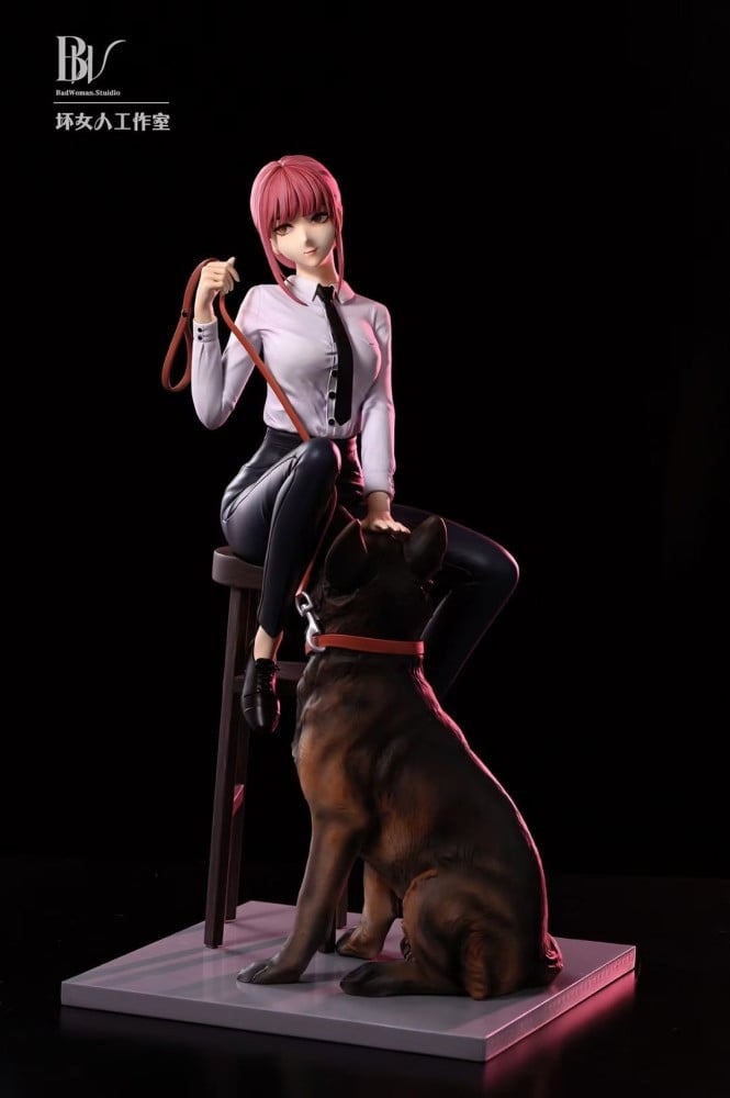 【In Stock】BadWoman Studio Chainsaw Man Makima Resin Statue-ex version